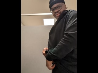 Risky restroom sex at public bowling alley with Him. BadBlondieMonroe