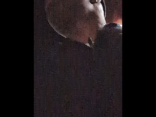 Risky restroom sex at public bowling alley with Him. BadBlondieMonroe