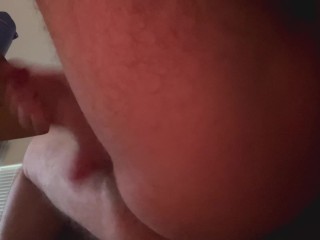 Two huge quick nuts back to back before my brother wakes up