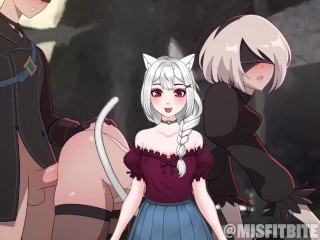 Yorha 2B Connection Protocol - Nier: Automata (By Misfitbite)