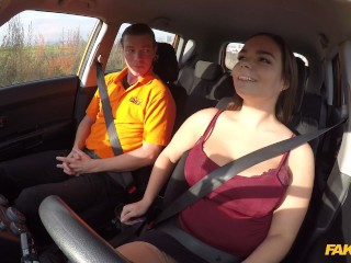 Great Cleavage, Great Tits, Great Ass - Fake Driving School