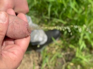 Holding His Dick during PEE Compilation on the Beach and I Pee on the Beach 7 Videos