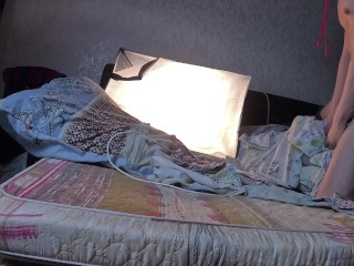 4k Hot daddy moans and breathes heavily while masturbating and fucks pillow while talking dirty (eng