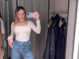 Best See Through Items Try on Haul NO BRA