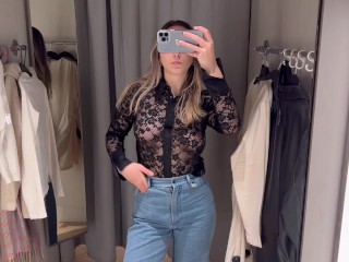 Best See Through Items Try on Haul NO BRA