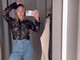Best See Through Items Try on Haul NO BRA