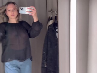 Best See Through Items Try on Haul NO BRA