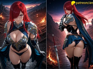 Erza Scarlet: Perverted Requiem Magic - Guild Bang in Fairy Tail