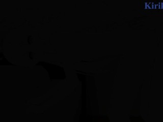 Takanashi Hoshino and I have intense sex in the bedroom. - Blue Archive Hentai