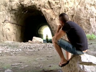 Young Russian Katerina Vavrova Sucks Off an Old Man Through Jail Cell Bars- Skankery