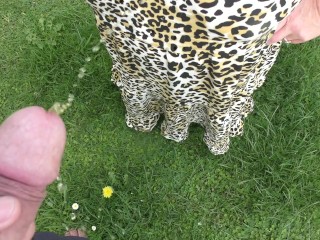 Master can't wait. Pisses on MILF & creampie fucks her fully clothed drenched in piss