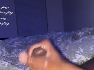 Drizzy talking nasty and disrespectful while he milk that BIG LONG DICK pt.2 (pissing/cumshot) 💦