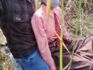 Indian school girl After class come to forest and fucked in hot boyfriend