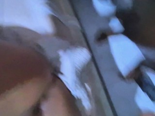 She wanted to fuck before fixing the room, real sex, with my wife's premium, running