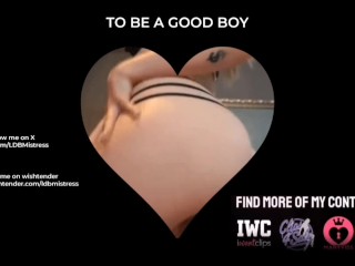 No SEX ,ONLY COCK - Femdom Encouraged Bi Gay Training Assgasm Dominatrix