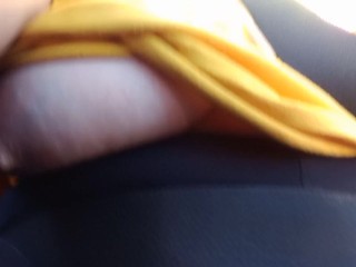 Driving around the city flashing my titties being naughty onlyfans @strawberry926