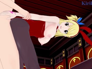 Lucy Heartfilia (Bunny Girl) and I have intense sex in a bar. - Fairy Tail Hentai