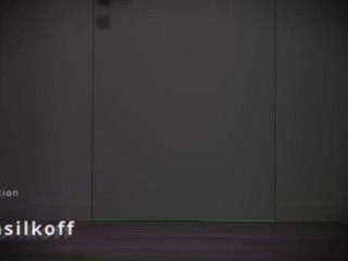 SEXY MISTRESS IN A TRANSPARENT DRESS AND WET PANTIES! HARD DOMINATION OVER SUBJECT SLAVES .