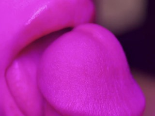 CLOSE UP: SLOW Sensual BLOWJOB