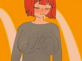 A girl with eggs from a McDonald's commercial fucks with a homeless man Anime ! Hentai 2d ( 2025