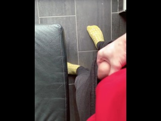 Piss and cum on a snowy morning hike 😈 So satisfying ...