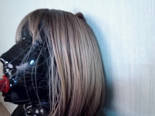 Rubber Doll in the World of Dark Latex