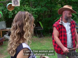 DADDY4K. Lowkey stepson didn’t know how his fiancee is good in sucking his Daddy’s cock