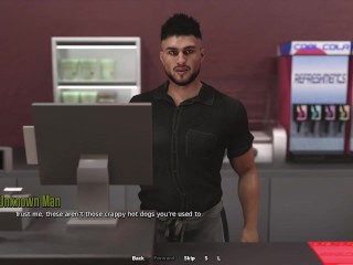 Horny Stepsister Giving Me Blowjob While Watching a Movie - 3D Hentai - Life in Santa County