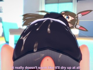 POV Hentai Footjob From Amiya from Arknights