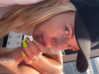 Sucking a strangers dick in a public ferris wheel - IWantSheena