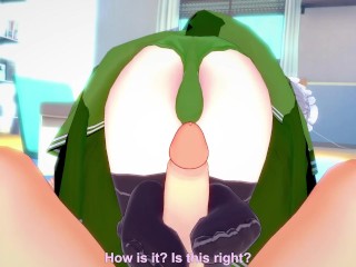 POV Hentai Footjob From Syr from Danmachi