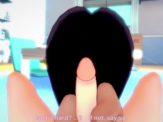 POV Hentai Footjob from Black Canary from Batman