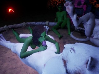 Elves, Tigers, & Passion - A Mystic Union of Fur & Fantasy