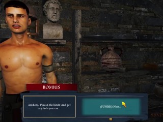 Slaves Of Rome Porn Game Play #01 . Slave Porn Game
