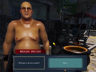 Slaves Of Rome Porn Game Play #01 . Slave Porn Game