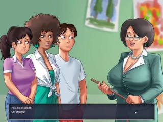 Miss Ross all Sex Scenes in Summertime Saga Porn Game Completed Sex Scenes Compilation