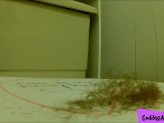 Shaving Off My Pussy Hair