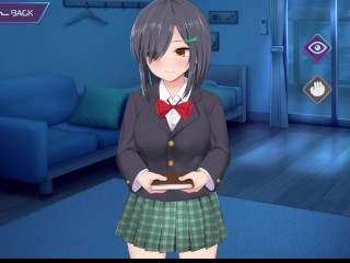 【#03 洗○学園 ~呪人の壺~(体験版)実況】仕方なく手コキしてくれた叶ちゃんに顔射してしまう。(一部アニメーションRPGエロゲ―。)