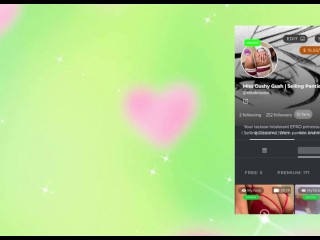 titty worship desk pov accidental flashing nipple areola squeezing caressing topless tease breast