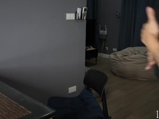 A coworker loves it when you cum on her pussy. POV / JOI / VIRTUAL SEX