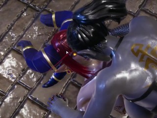 Orc futanari fucking Alexstrasza in human form, world of warcraft porno