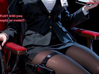 Rio's foot edging ! - Hentai JOI [Feet, Femdom, Edging, Cbt]