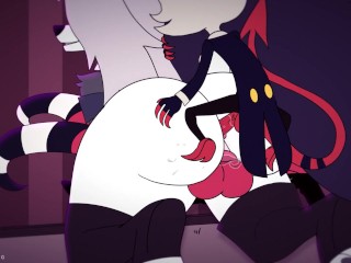 Loona And Her Step Dad in Helluva Gooners