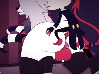 Loona And Her Step Dad in Helluva Gooners