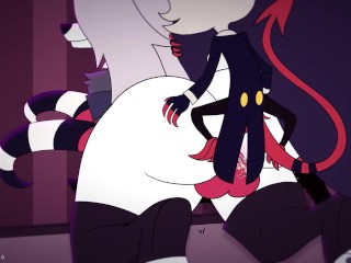 Loona And Her Step Dad in Helluva Gooners