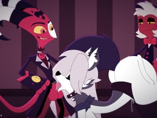 Loona And Her Step Dad in Helluva Gooners