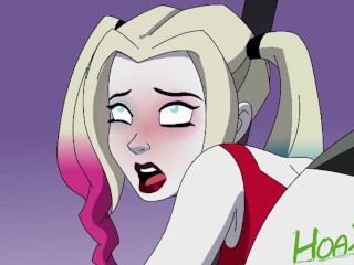 Harley Quinn Poison Ivy Rimjob