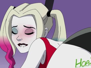 Harley Quinn Poison Ivy Rimjob