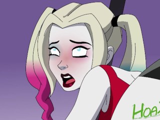 Harley Quinn Poison Ivy Rimjob