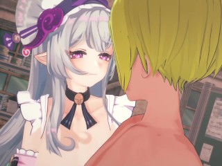 【原神 夢見月瑞希】3Dエロアニメーション(背後乳揉み⇒手マン⇒手コキ⇒フェラ⇒セックス ゆめみづきみずき3 Genshin Impact Yumemizuki Mizuki hentai sex.)